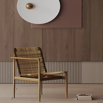 modern leisure chair 3d model