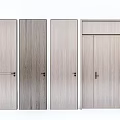 Various Wooden Hinged Doors In Modern Styles With Different Panel Designs For Interior Decoration