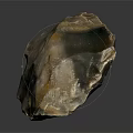 Natural Stone Sculpture Carving With Textured Surface And Artistic Design