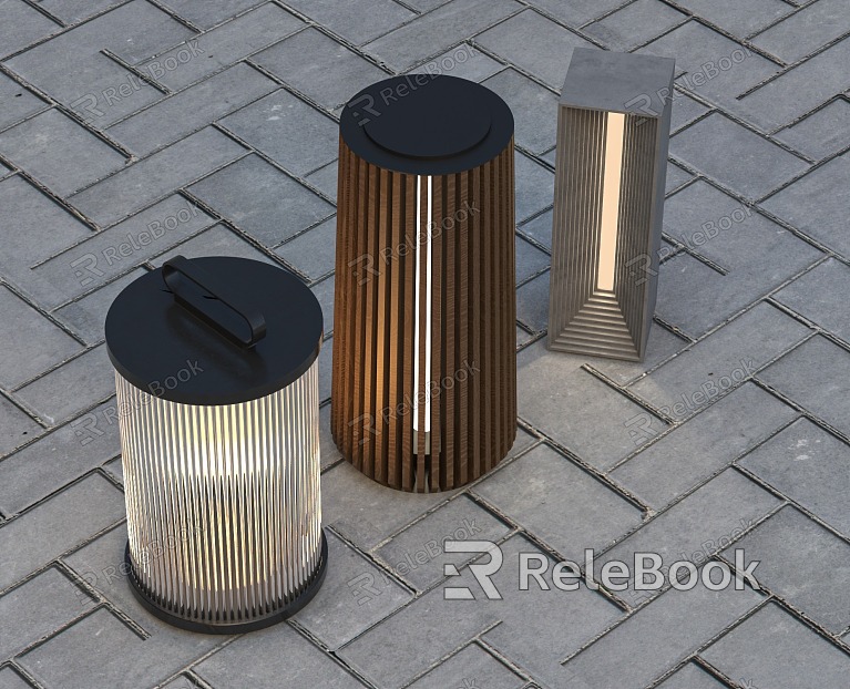 modern outdoor lamp model