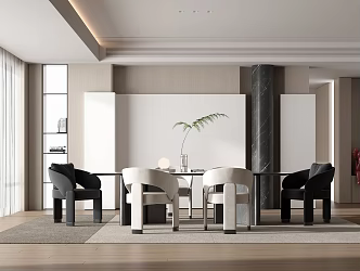 Modern Restaurant 3d model