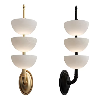 Vintage wall lamp wall lamp 3d model