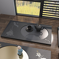 New Chinese Tea Table Tea Tray 3d model