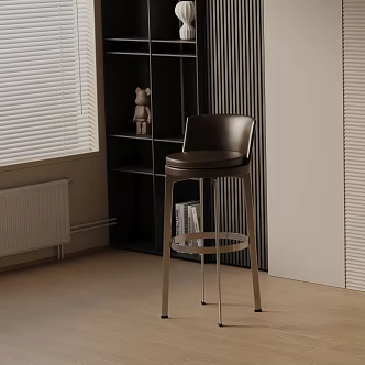 Modern Bar Chair 3d model