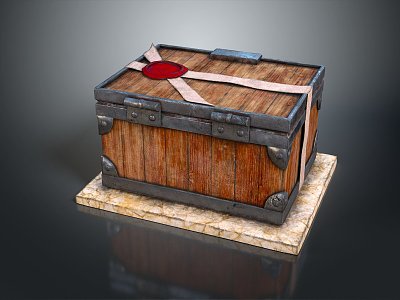 Boxes, Bags, Leather Boxes, Leather Boxes and Containers Realistic 3d model