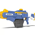 Powerful Electric Toy Water Gun With Blue Yellow White Colors