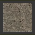 Detailed Undulating Terrain Model Featuring Light Brown Gray Mountain Valley Textures