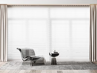 Modern Curtain Dream Curtain 3d model