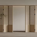 Folding door 3d model