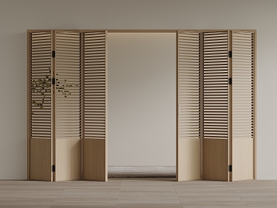 Folding door 3d model