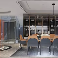 Duplex Living Room Interior Design With Modern Sofa Orange Accents Marble Wall And Pendant Lights