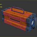 Modern Science Fiction Box Science Fiction Box Military Box Password Box 3d model