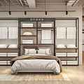 Modern Home Textile Store 3d model