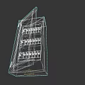 Open Metal Storage Box With Electronic Components And ECS Label