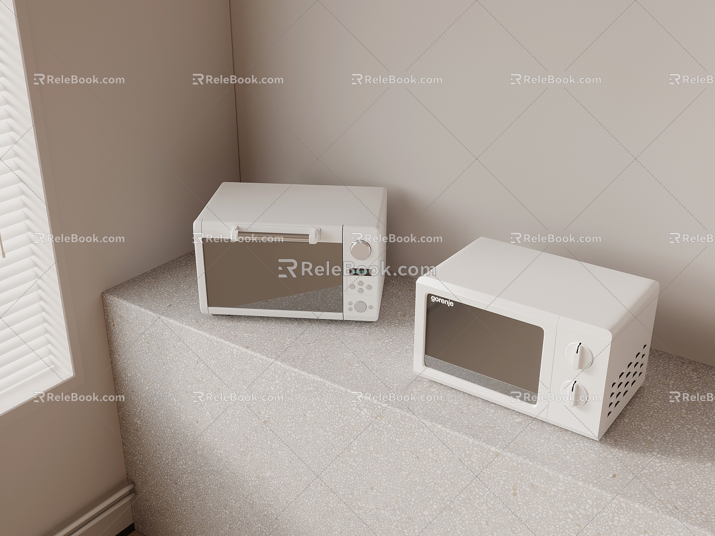 Microwave Oven Appliances 3d model