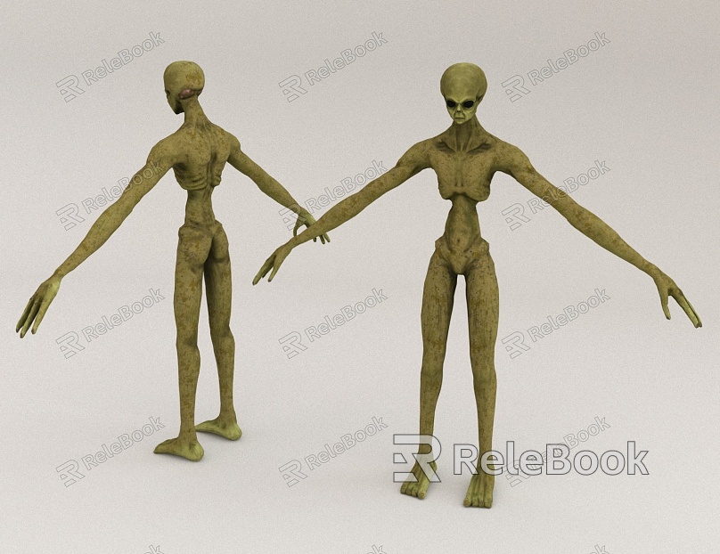 ET Alien UFO model