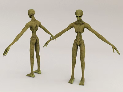 ET Alien UFO 3d model