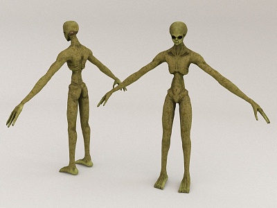 ET Alien UFO model