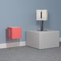 Modern table lamp 3d model