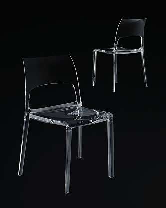 Modern single chair 3d model