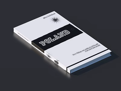 Poland Travel Guide Book with Cultural History and Landmark Details 3d model