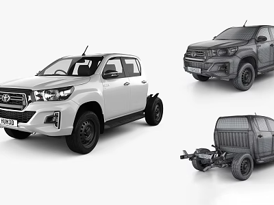 White Pickup Truck Exterior Design Shown In Multiple Angles And Detailed Views 3d model White Pickup Truck Exterior Design Shown In Multiple Angles And Detailed Views 3d model