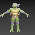 Teenage Mutant Ninja Turtles Game Character Animation Character Cartoon Character Animation Character 3d model