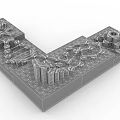 Puzzle Toy Stitching Combination Building Blocks Lego Toy Assembling Pinball Toy 3d model