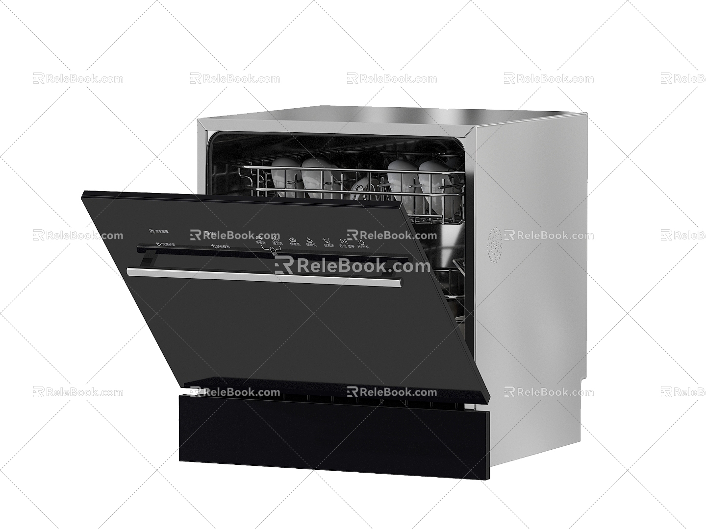 Modern Dishwasher Multi-function Dishwasher 3d model