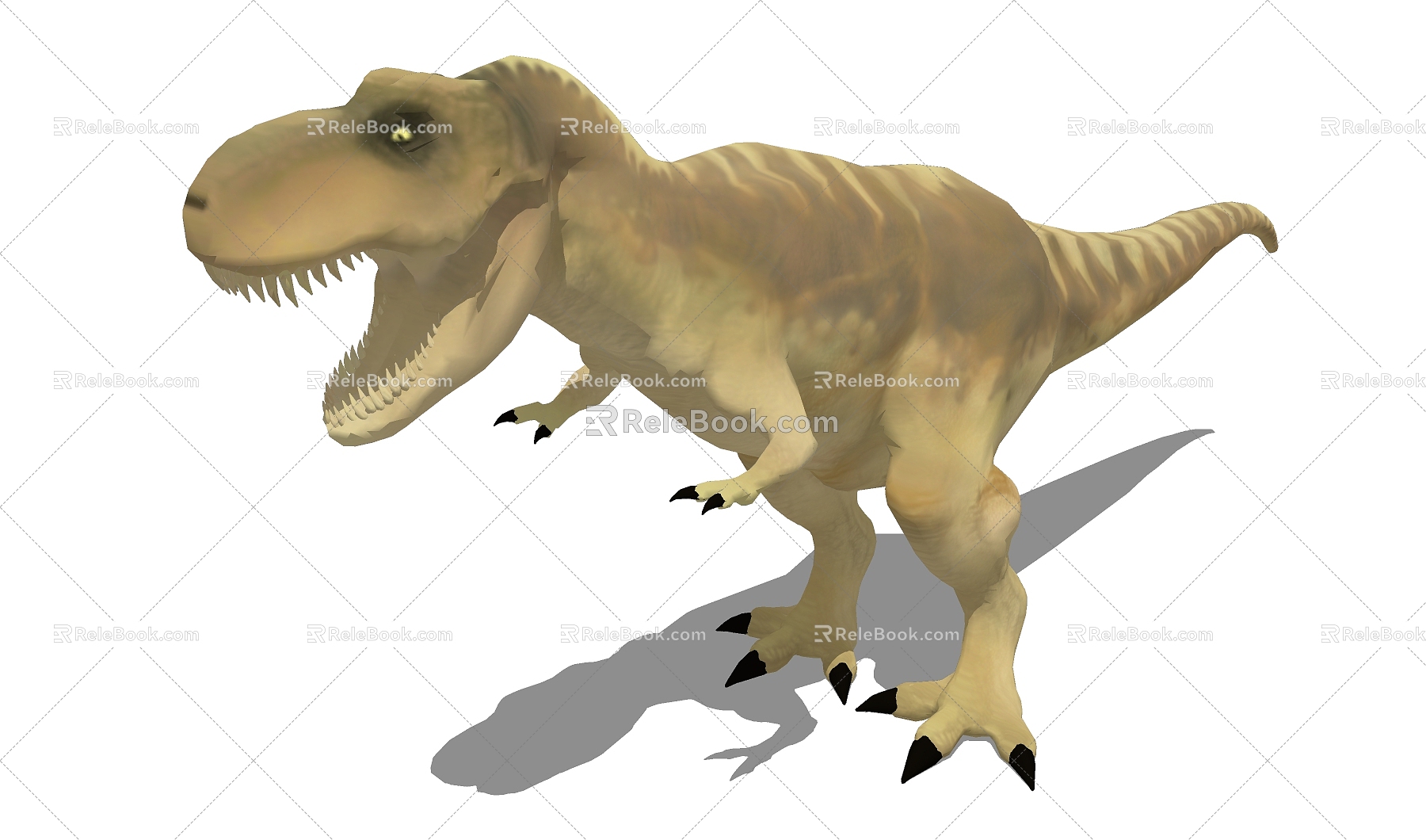 Modern Dinosaur Animal Tyrannosaurus Rex 3d model