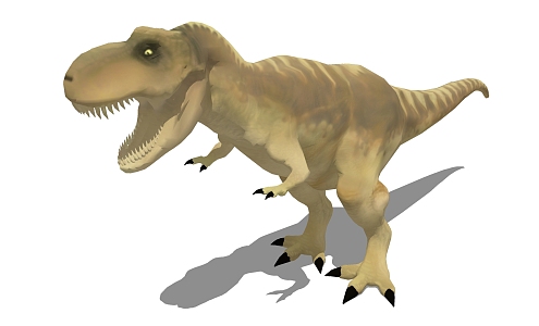 Modern Dinosaur Animal Tyrannosaurus Rex 3d model