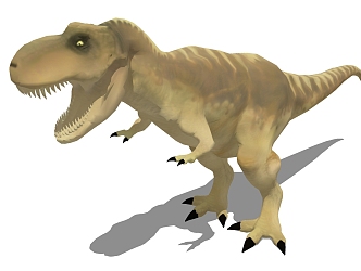 Modern Dinosaur Animal Tyrannosaurus Rex 3d model