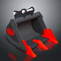 Digging truck Digging head Excavator Digging head Excavator Digging head Large excavator Digging head Mining excavator Digging head 3d model