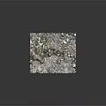 Natural Wood And Stone Miniature Landscape Model With Moss And Gravel Details