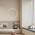 Modern Kids Bedroom With Bed Desk Toys And Storage
