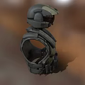 Tactical Military Clothing With Protective Vest Adjustable Straps And Gear Design