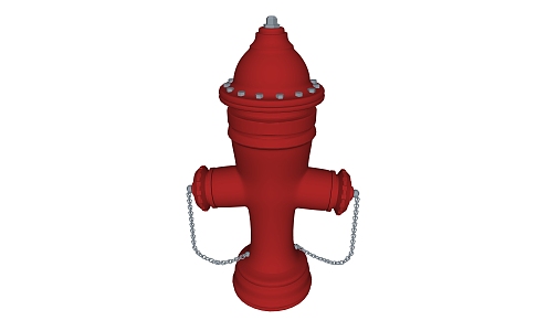 modern fire hydrant 3d model