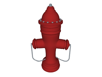 modern fire hydrant 3d model