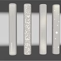 Modern column decorative column hollow transparent column modeling column 3d model