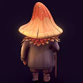 Mushroom Elder Game Characters Mage Game Characters Tribal Characters 3d model