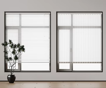 Modern Venetian Blinds Roman Curtain Dream Curtain Cloth Curtain Honeycomb Curtain Shangri-La Curtain 3d model