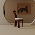 Modern Dining Chair 3d model