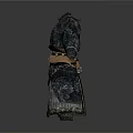 Intricate Robe Style Battle Armor With Complex Patterns Decorative Waist Belt And Pendants