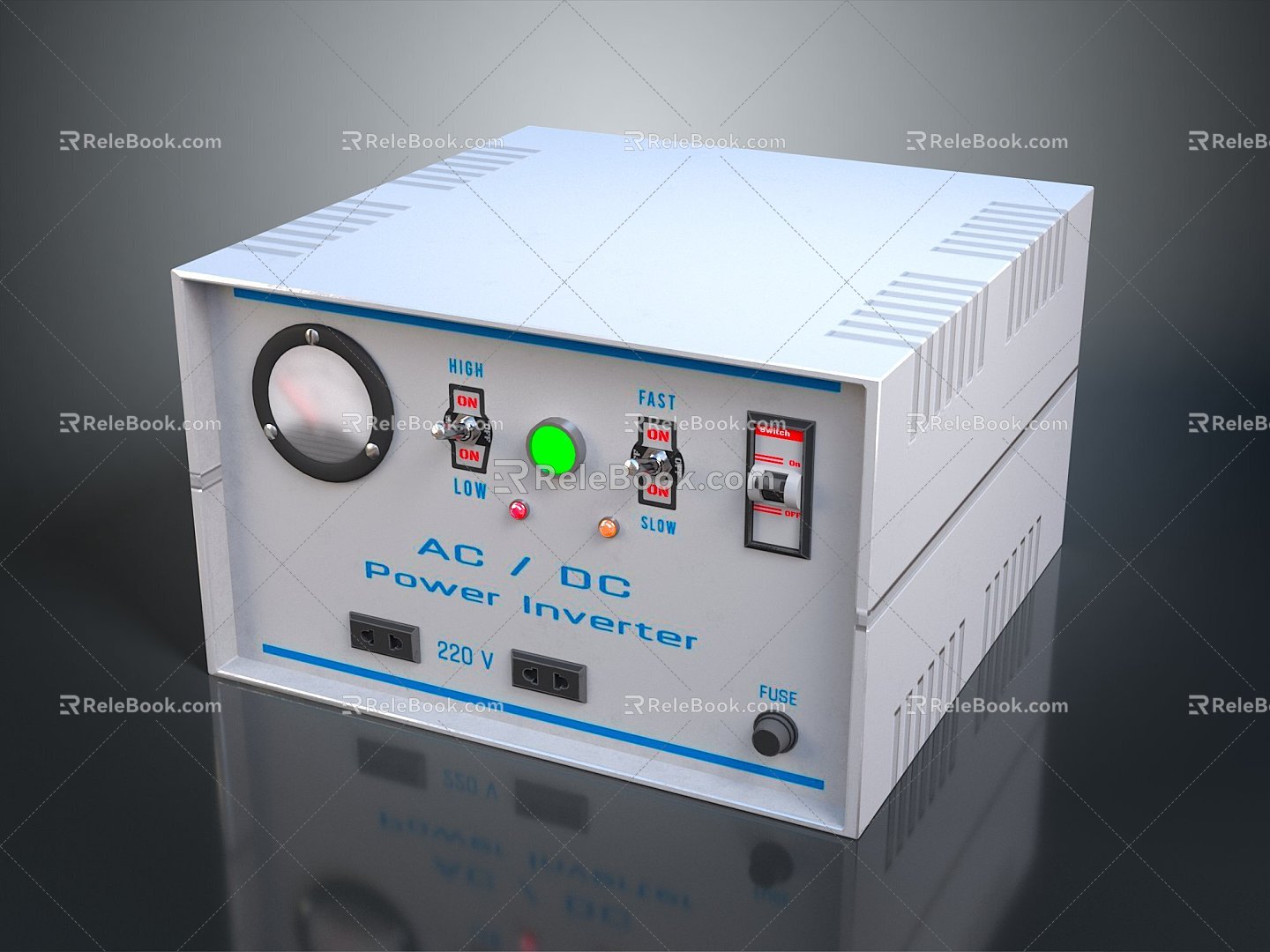 Inverter Inverter Conversion Circuit Inverting Rotary Converter Inverter Inverter Inverter 3d model