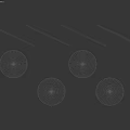 Decorative Building Components Featuring Textured Marble Stone Panels And Spheres