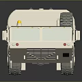 White Military Fuel Tanker Vehicle With Multiple Wheels And Tank Structure