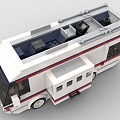 LEGO Toy Blocks RV Bus 3d model