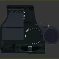 EOTECH Tactical Red Dot Sight With Adjustable Knobs And Purple Lens