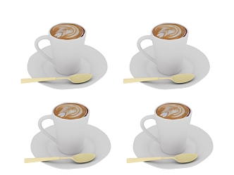 Food coffee cup 3d model