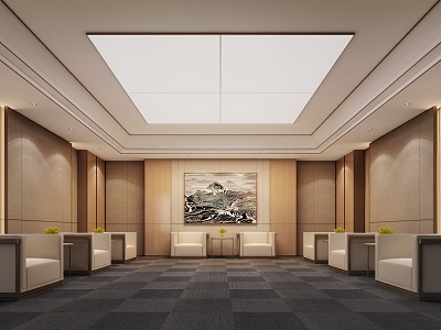 New Chinese Reception Room model